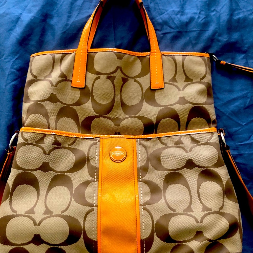 Authentic Coach Shoulder -Tote Bag